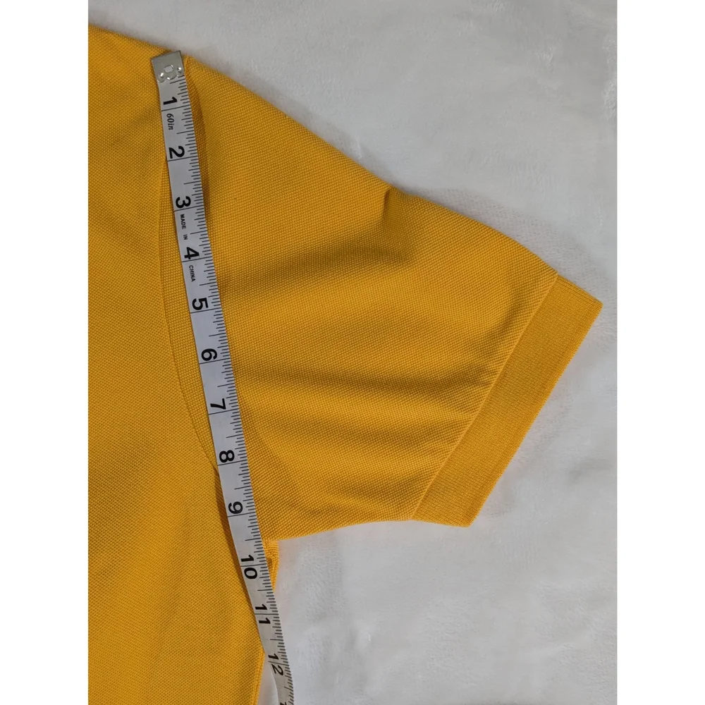 Polo by Ralph Lauren Golden Yellow Polo Short Sleeve Shirt Size Medium